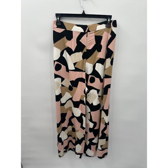 ANTHROPOLOGIE COREY LYNN CALTER Abstract Printed Wide Leg Pants // S - Picture 6 of 12